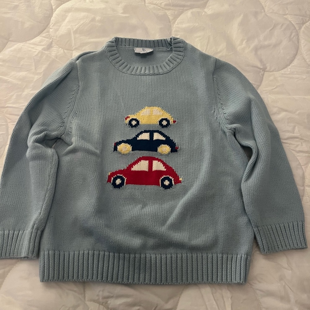 Little English Pale Blue Sweater